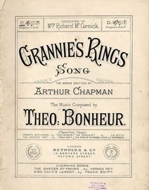 Grannie's Rings - Song in key of C with Piano accompaniment