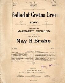 A Ballad of Gretna Green - Song in the key of C minor for Medium Voice