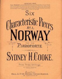 Norway - No. 1 of Six Characteristic Pieces for the Pianoforte