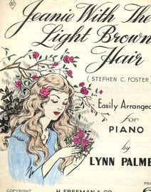Jeanie With The Light Brown Hair - Piano Solo