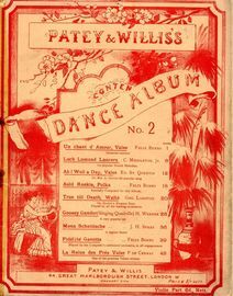 Patey & Willis's Dance Album No. 2 - For Piano