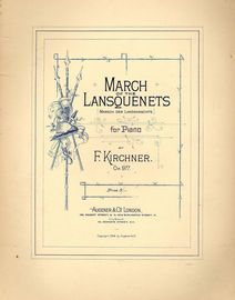 March of the Lansquenets - Op. 977 - For Piano