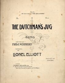 The Dutchman's Jug - Song in the Key of C Major for Lower Voice
