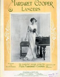 Margaret Cooper Lancers - On Popular Songs by Miss Margaret Cooper - For Piano Solo