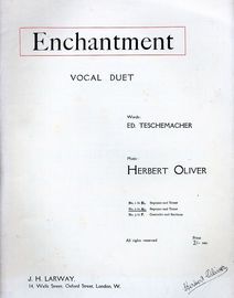 Enchantment - Vocal Duet - No. 1 in key of A flat  for Soprano and Tenor