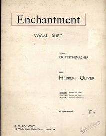 Enchantment - Vocal Duet - No. 1 in key of B flat  for Soprano and Tenor