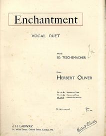 Enchantment - Vocal Duet - No. 3 in key of F for Contralto and Baritone