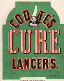 Coote's Cure Lancers - For Piano Solo - With steps for the Dances