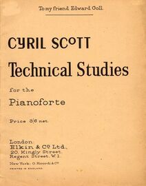 Technical Studies - For the Pianoforte