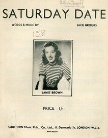 Copy of Saturday Date - Song as performed by Ambrose, Benny Lee, Janet Brown