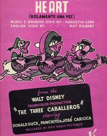 You Belong to My Heart - Walt Disney "The Three Caballeros" - Song