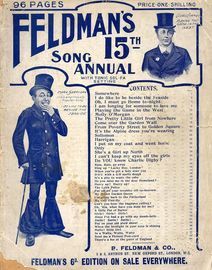 Feldman's 15th Song Annual featuring George Formby Senior and Mark Sheridan