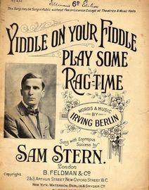 Yiddle on Your Fiddle, Play Some Ragtime - Sung by Sam Stern - No. 437 Feldman's 6 D Edition