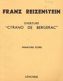 Franz Reizenstein - Cyrano de Bergerac - Overture - Miniature Orchestral Score