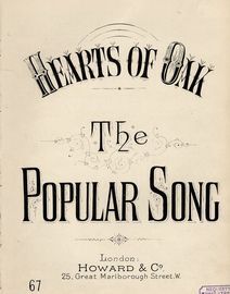 Hearts of Oak - The Popular Song - Howard and Co edition No. 67