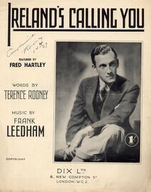 Ireland's Calling You - Song - Featuring Fred Hartley