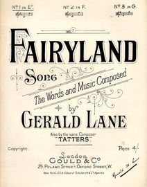 Fairyland - Song in the key of E flat major