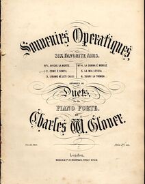 Come E Gentil - No. 2 from Souvenirs Operatiques - Piano Duet