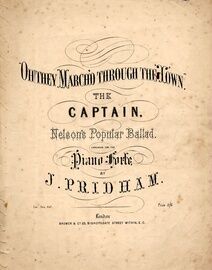 Oh! They March'd Through the Town - The Captain - Nelson's Popular arranged for the Piano
