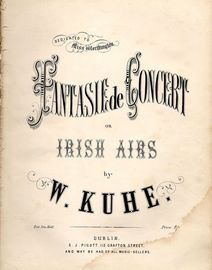 Fantasie de Concert on Irish Airs - Dedicated to Miss Worthington