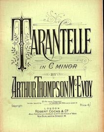 Tarantelle - In C Minor
