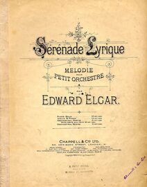 Elgar - Serenade Lyrique - Piano Solo