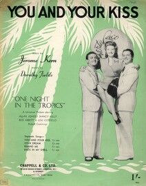 You and Your Kiss - From "One Night in the Tropics" - Featuring Nancy Kelly