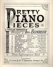Zenobia - Gavotte - No. 8 of "Pretty Piano Pieces by popular Composers
