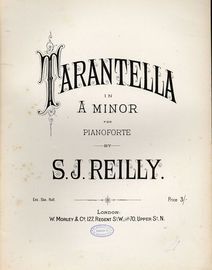 Tarantella in A minor - For the Pianoforte