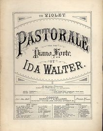 Pastorale - For the Pianoforte - Dedicated to Violet