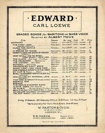 Edward - Old Scotch Ballad
