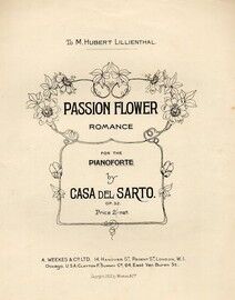 Passion Flower,  piano solo