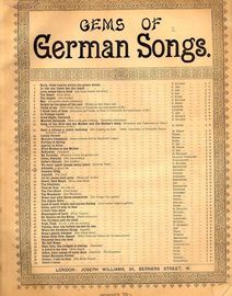 Adelaide - Song for Piano and Voice - Key of G major - Revised edition - Gems of German Songs series No. 25