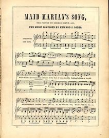 Maid Marian's Song - Musical Treasury No. 265
