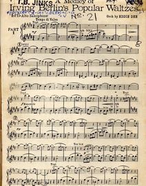 A Medley of Irving Berlin's Popular Waltzes - Arrangment for Full Orchestra