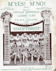 M'Yes! M'No! - Duet Song - Sung by Elsa Macfarlane at the Palace Theatre in the 'Co-Optimists'