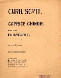 Caprice Chinois - For the Pianoforte