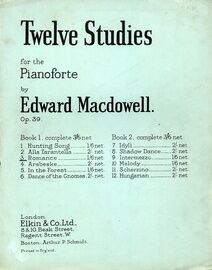 Macdowell - Romance (Op. 39) - Study Piece No. 3 of 12