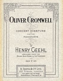 Oliver Cromwell - Concert overture for the Pianoforte