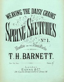 Weaving the Daisy Chains - Bluette for the Pianoforte - Spring Sketches Series No. 1