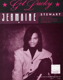 Get Lucky - Recorded by Jermaine Stewart - Piano and Vocal arrangement with Guitar Chord symbols