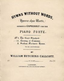 Evening at Emmaus - No. 2 from Hymns without Words series - Arranged expressly for the Pianoforte