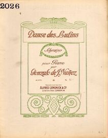 Danse Des Lutins - No. 27772 - for Piano
