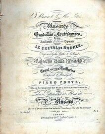 Quadrilles de Contredanses - From the Opera 'Le Cheval de Bronze' - Pianoforte Solo with Flute ad lib.