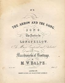 The Arrow And The Song - Song in A Major - Dedicated to the Marchioness of Hastings