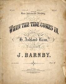 Copy of When the Tide comes in - Song in the Key of F - Sung by Antoinette Sterling