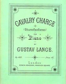 Cavalry Charge (Sturmfanfaren) - For Piano - Op. 425
