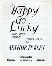 Happy Go Lucky - Sans Souci Sorglos - Piano Solo