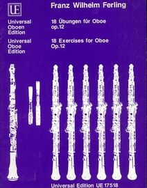 18 Exercises for Oboe - Op. 12 - Universal Oboe Edition