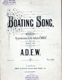 Boating Song